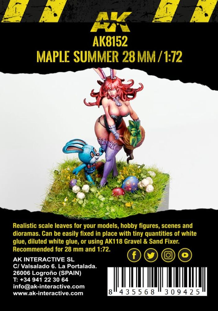 MAPLE SUMMER LEAVES 1/72