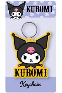 KUROMI - Yellow - Rubber Keychain