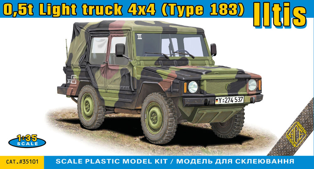 0,5t Light truck 4x4 (type 183) Iltis