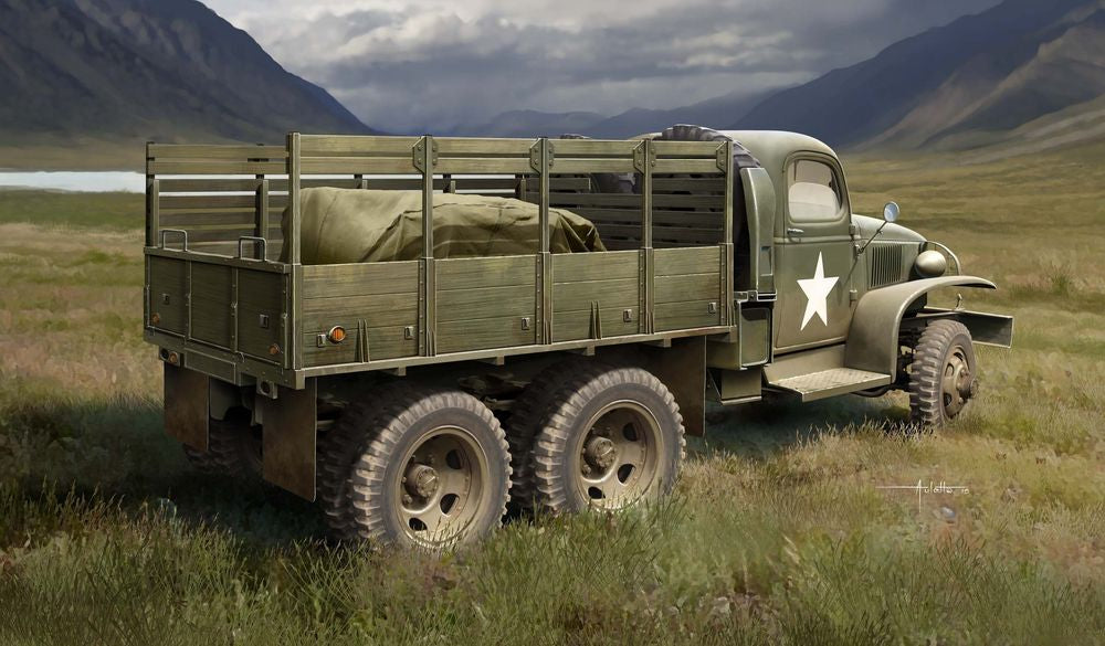 US GMC CCKW-352 Wood Cargo Truck