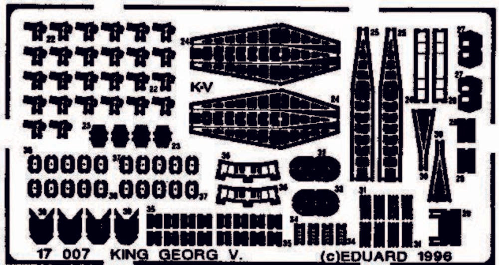 HMS King George V. f��r Tamiya Bausatz 77525