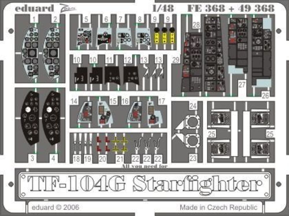 TF-104G Starfighter f��r Hasegawa Bausatz