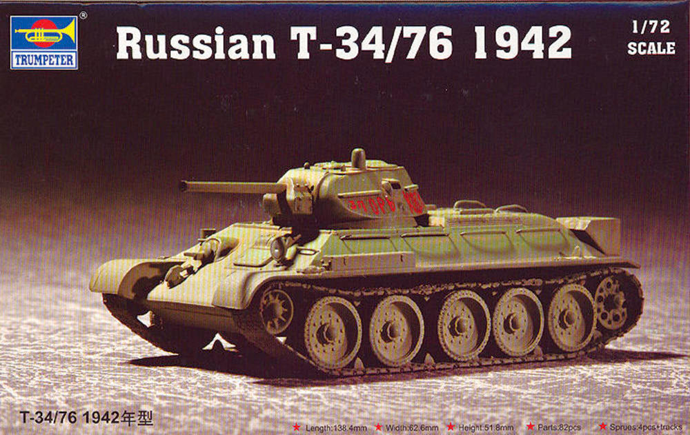 Russian T-34/76 Model 1942