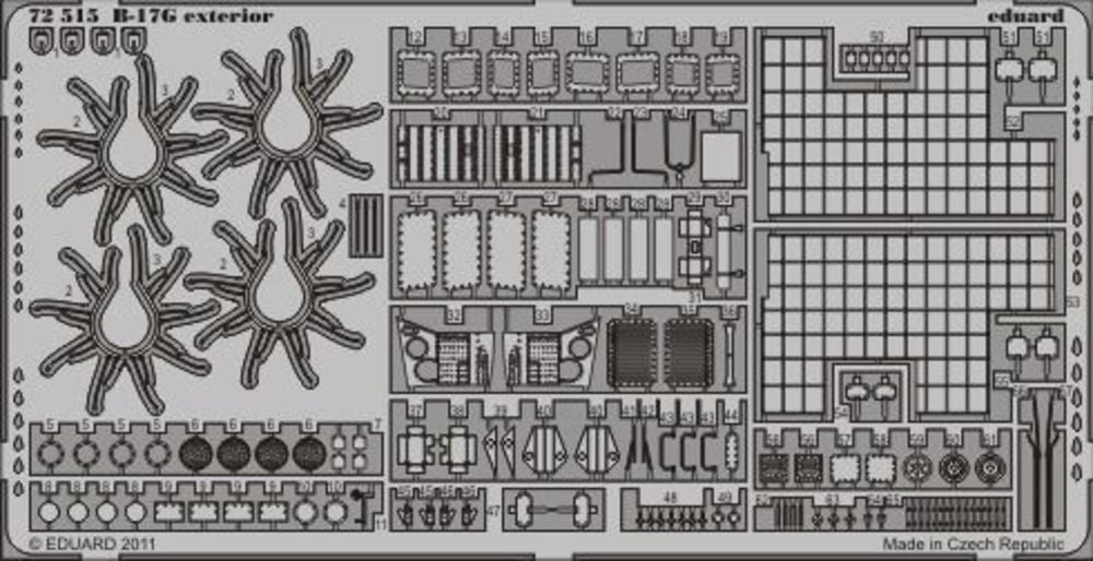 B-17G exterior for Revell