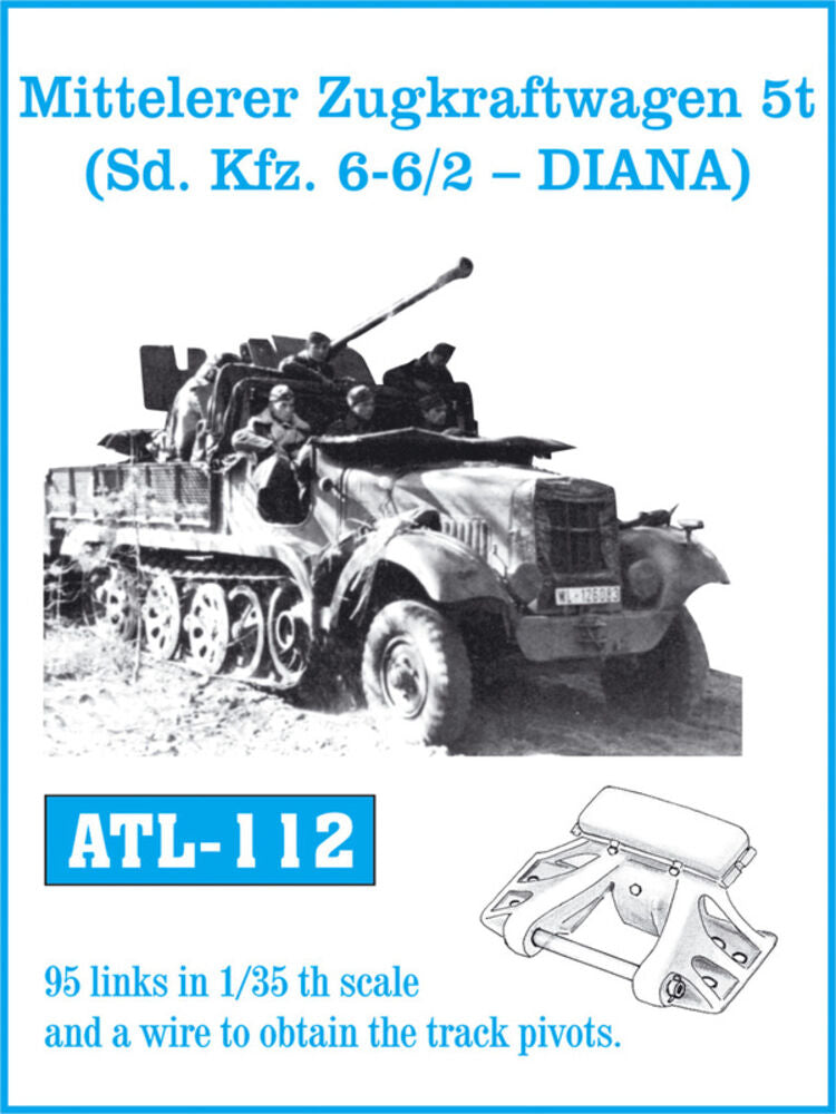 Tracks for Mitt. Zugkraftwagen 5t (Sd.Kfz.6-6/2-D.)