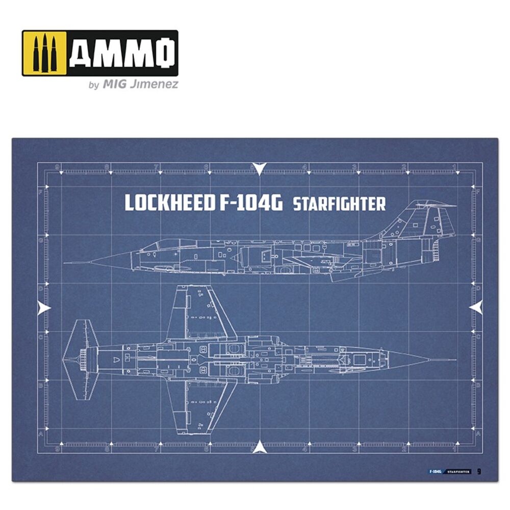 F-104G Starfighter - VISUAL MODELERS GUIDE (English, Castellano, Italiano)