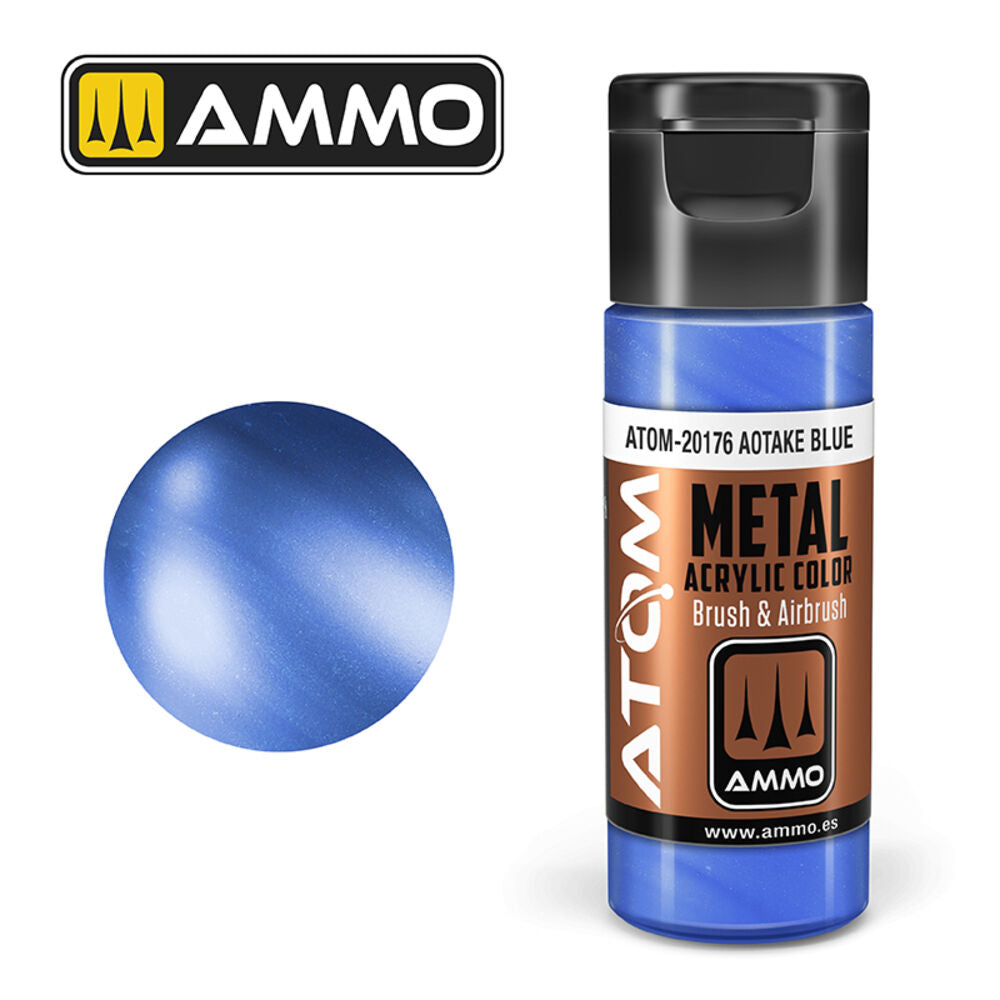 ATOM METALLIC Aotake Blue