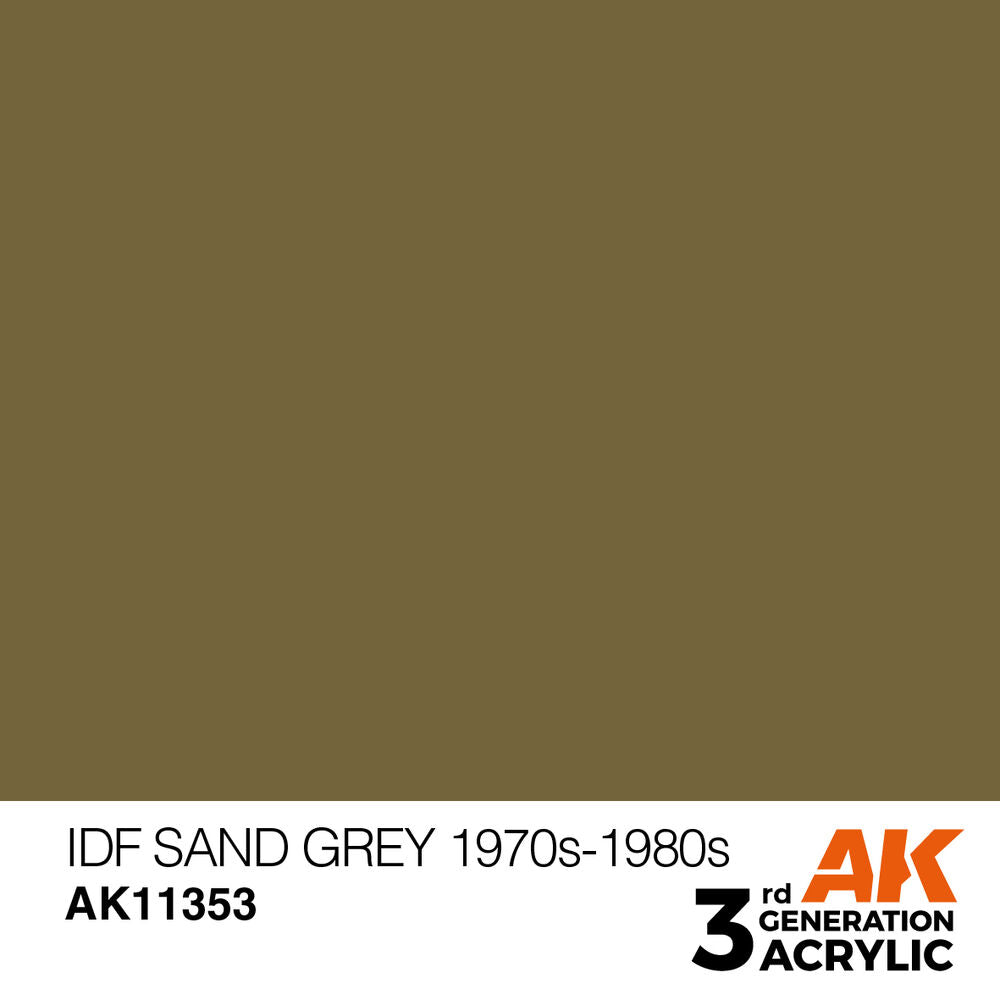 IDF Sand Grey 1970s-1980s