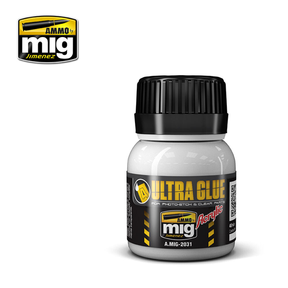 Ultra Glue - for Etch, Clear Parts & More (Acrylic Waterbase Glue)