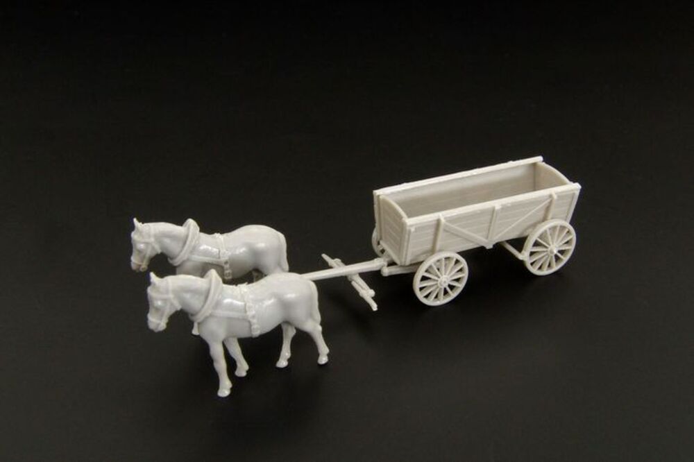 Horse drawn wagon