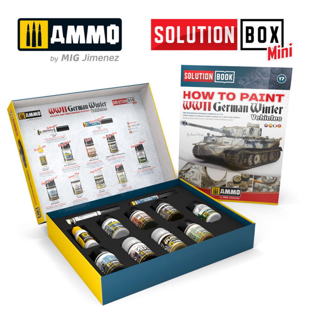 SOLUTION BOX MINI 17 - WWII German Winter Vehicles