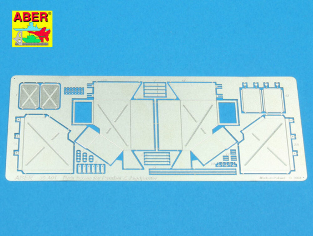 Rear boxes for Panther tanks & Jagdpanther