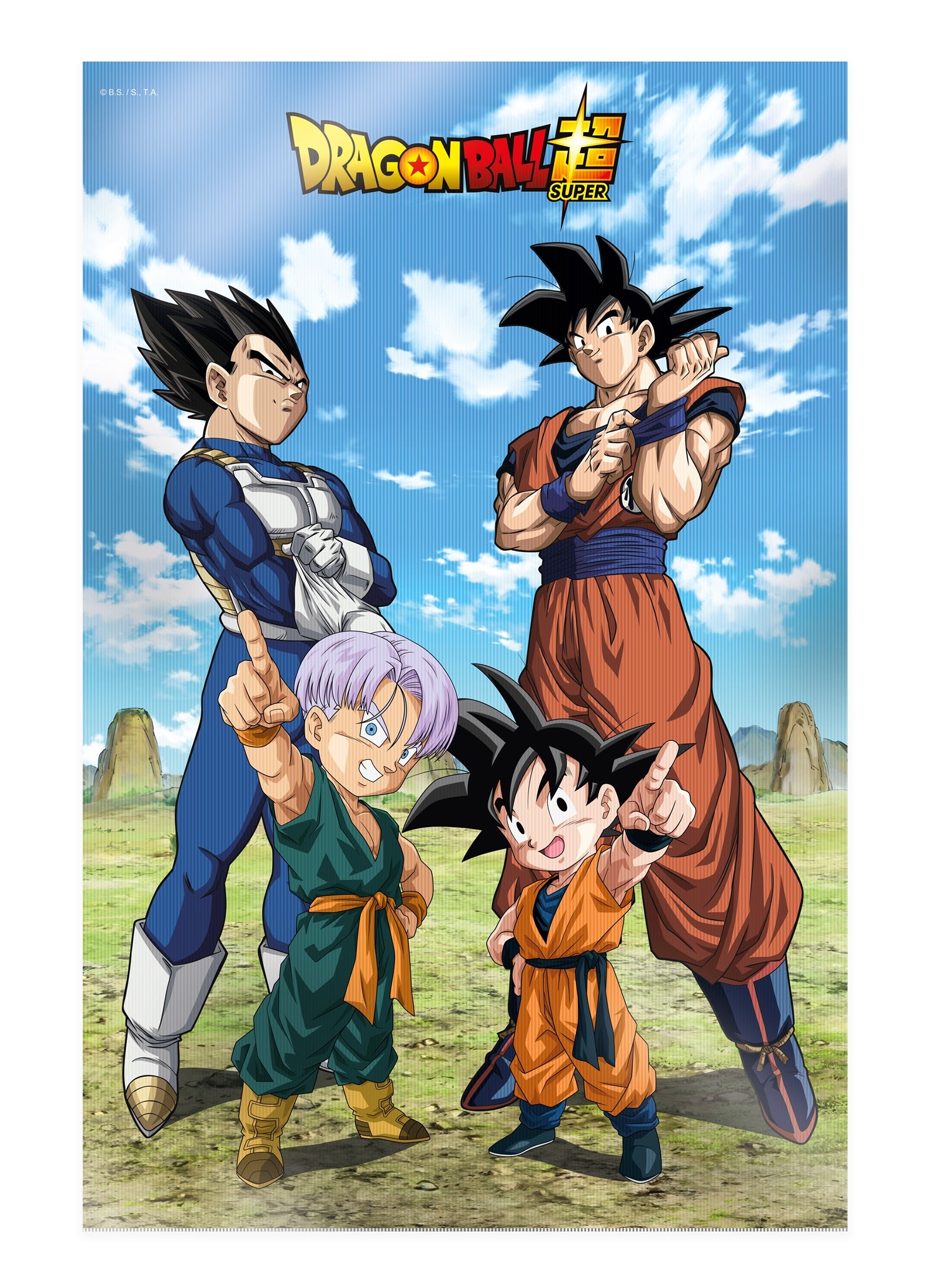 DRAGON BALL SUPER - Family - Poster 3D - 58x38cm