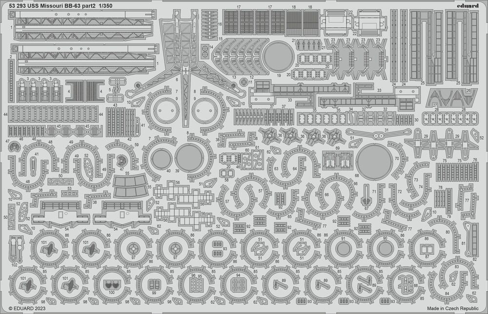 USS Missouri BB-63 1/350 HOBBY BOSS