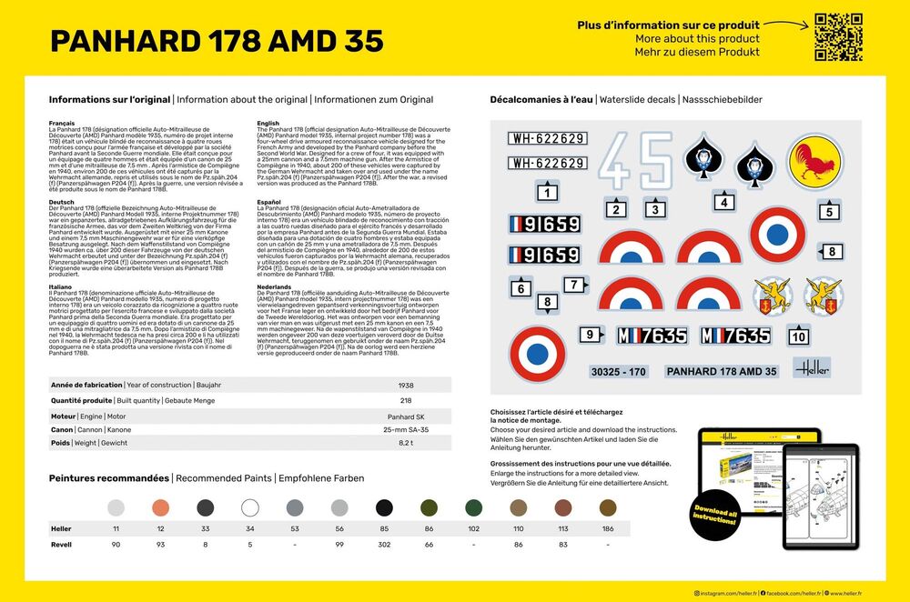 STARTER KIT Panhard 178