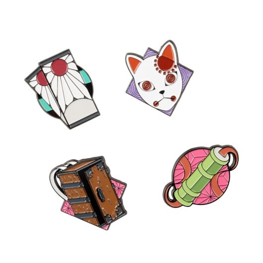 DEMON SLAYER - Set de 4 Pin's