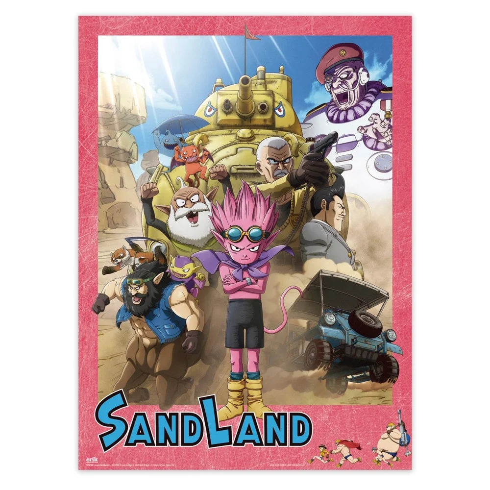 SAND LAND - Set of 2 Mini Posters 38x52cm