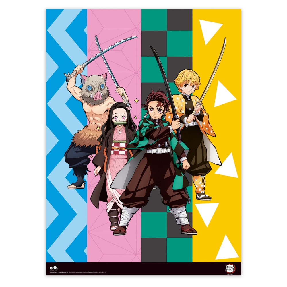 DEMON SLAYER - Set of 2 Mini Posters 38x52cm