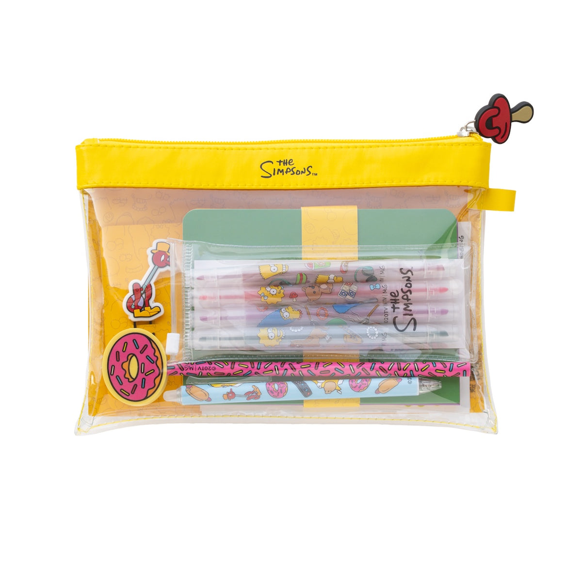 THE SIMPSONS - Stationery Set with 3 A6 Notebooks - 10pc.