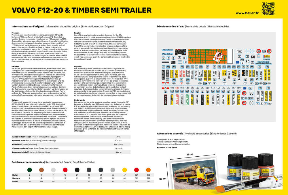 F12-20 & Timber Semi Trailer