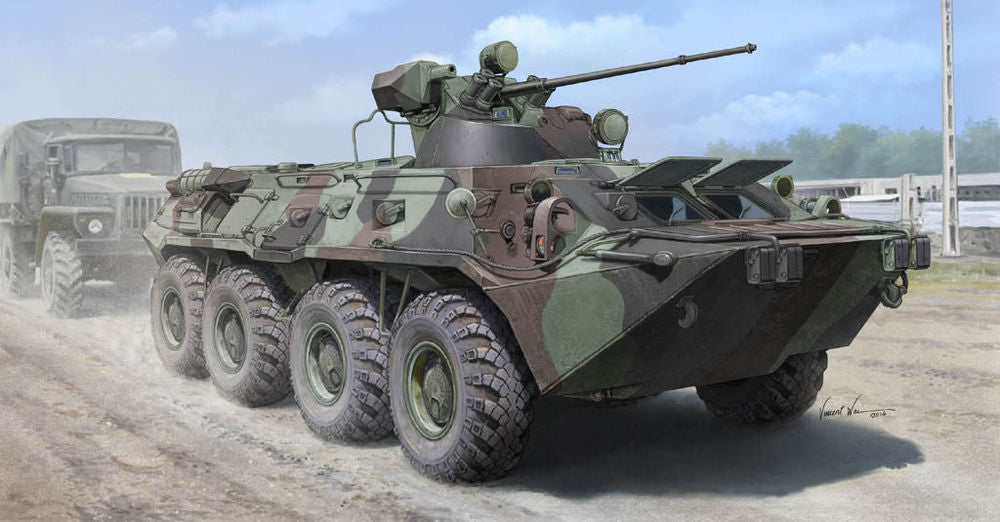 Russian BTR-80A APC