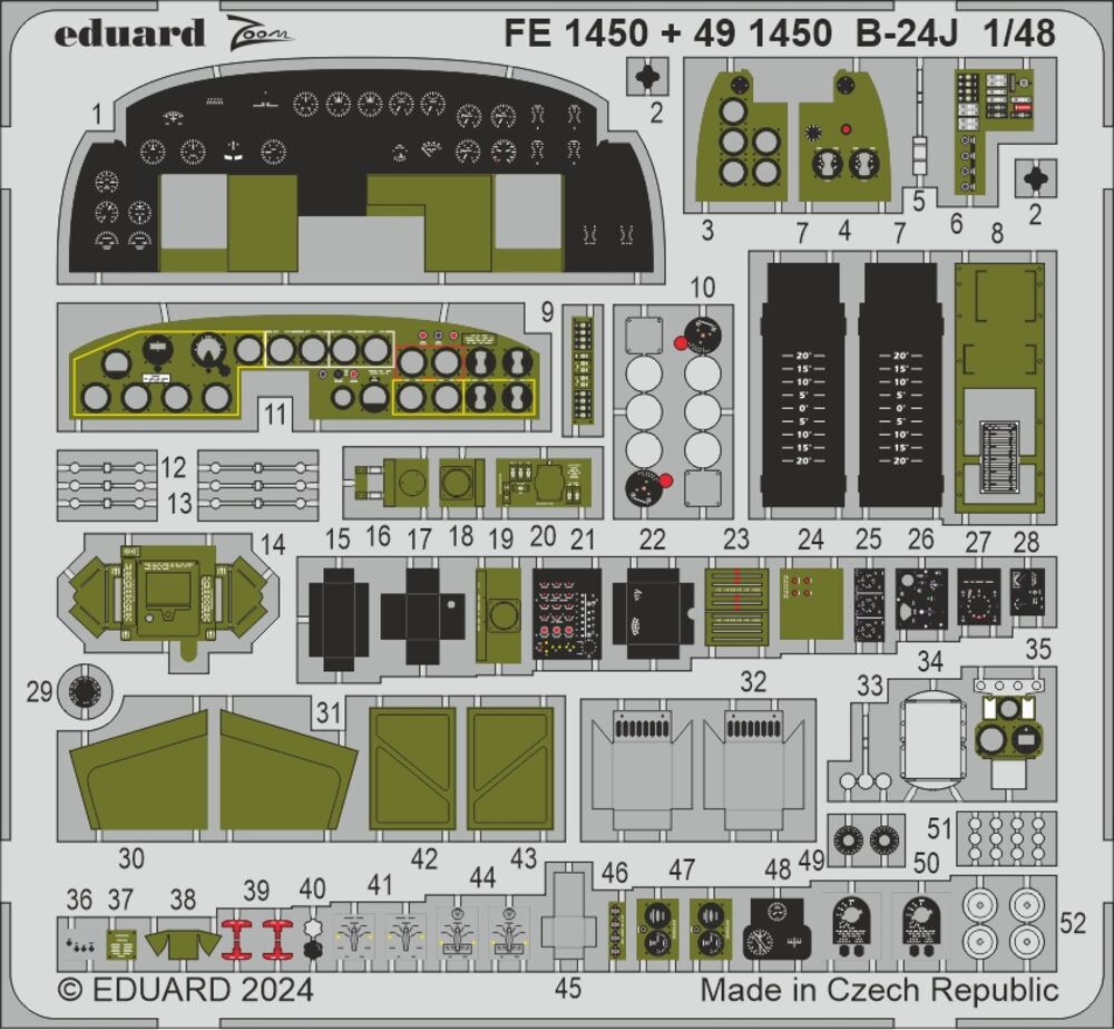 B-24J PART I  HOBBY BOSS