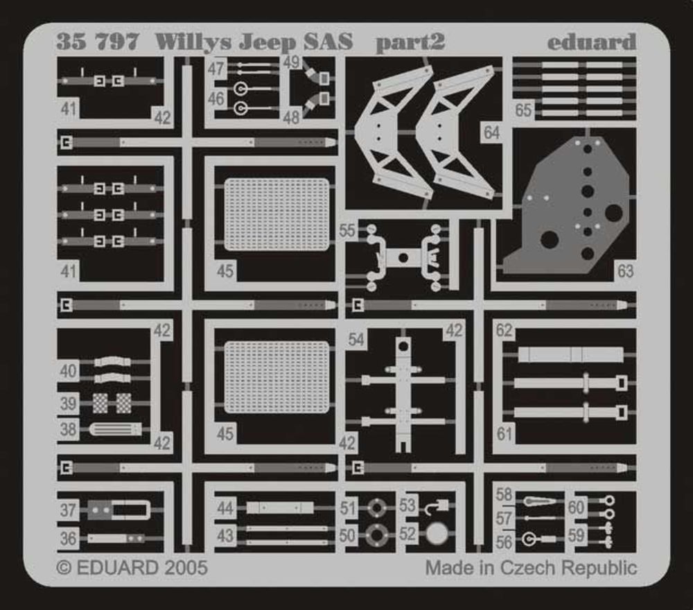 Willys Jeep SAS f��r Tamiya Bausatz