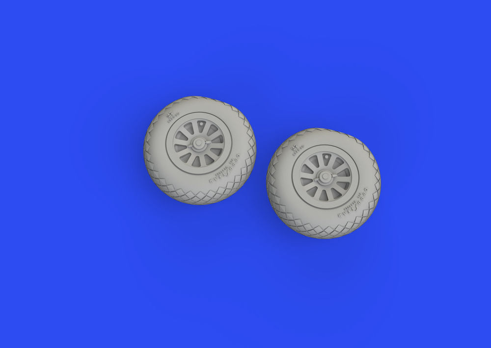 P-51B/C wheels diamond tread for ARMA HOBBY