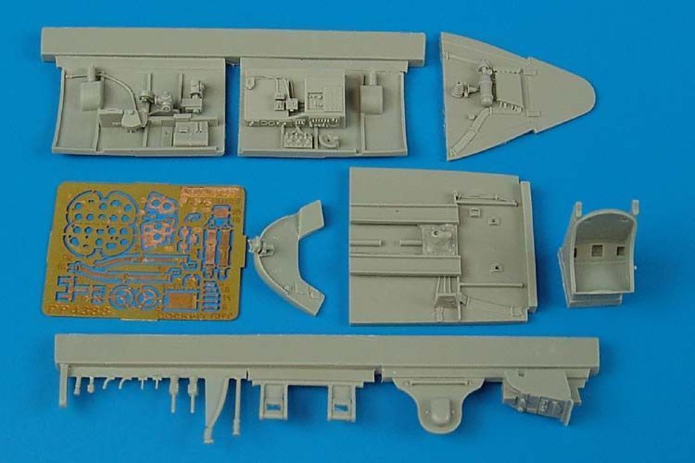 F6F-5 Hellcat cockpit set for Hasegawa kit