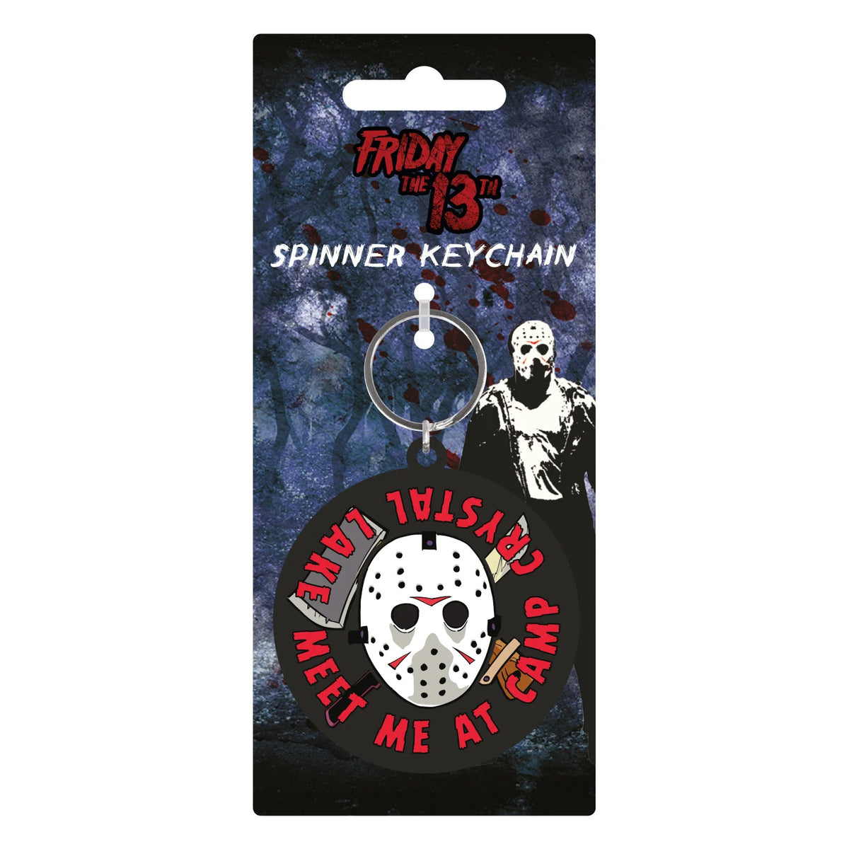 FRIDAY THE 13TH - Mask - 'Spinner' Keychain
