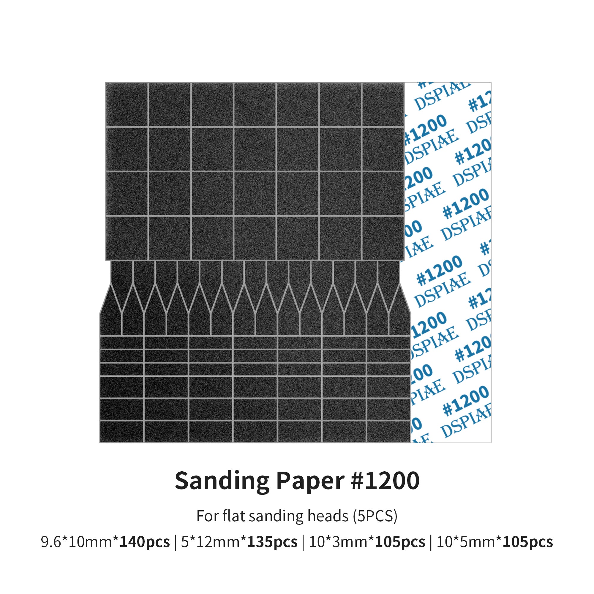 SP Sanding paper for DSPIAE ES-A RECIPROCATING SANDER (Flat head)