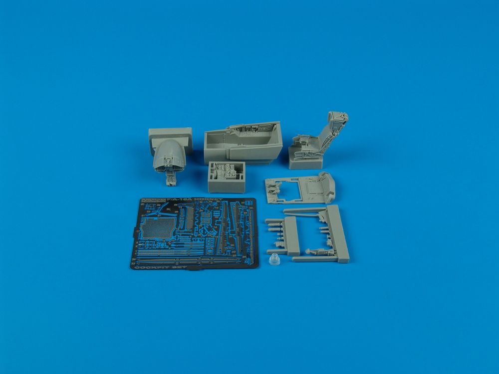 F/A-18A Hornet cockpit set f��r Hobby Boss Bausatz