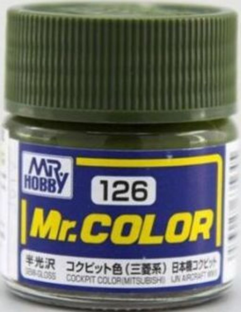 Mr Hobby -Gunze Mr. Color (10 ml) Cockpit Color (Mitsubishi)