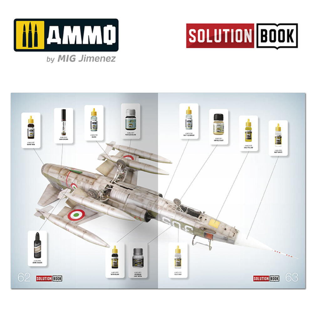 SOLUTION BOOK 15 - How to Paint Italian NATO Aircrafts (Multilingual)