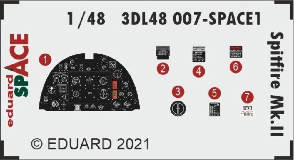 Spitfire Mk.II SPACE 1/48 for EDUARD