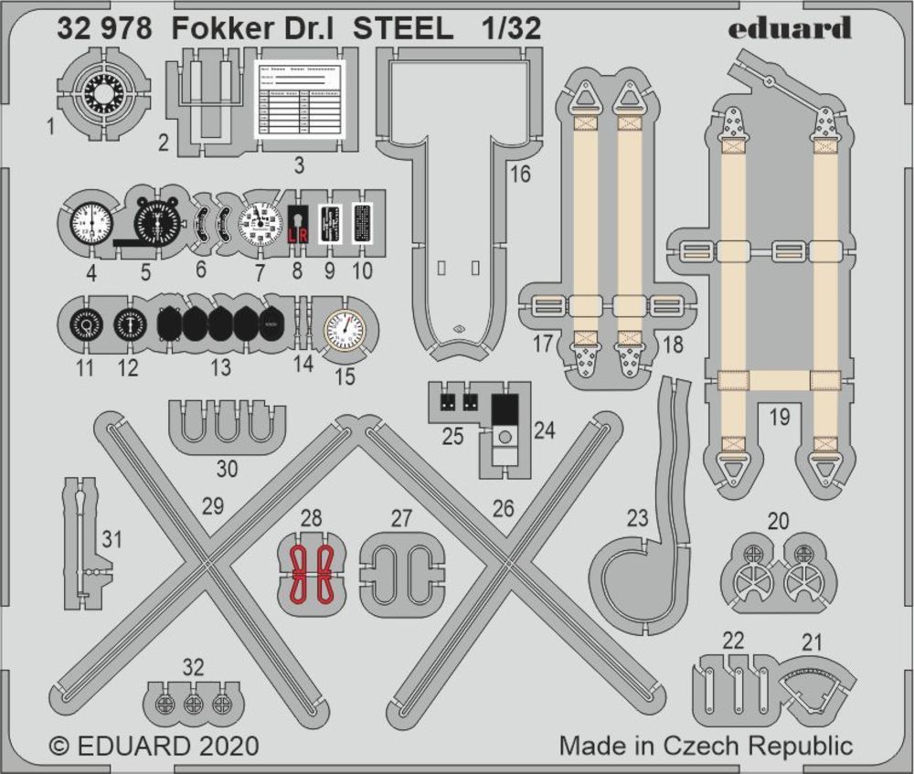 Fokker Dr.I STEEL for Meng