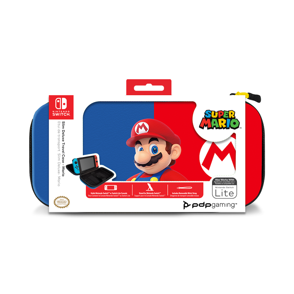 Official Nintendo Switch Deluxe Travel Case - Mario Edition