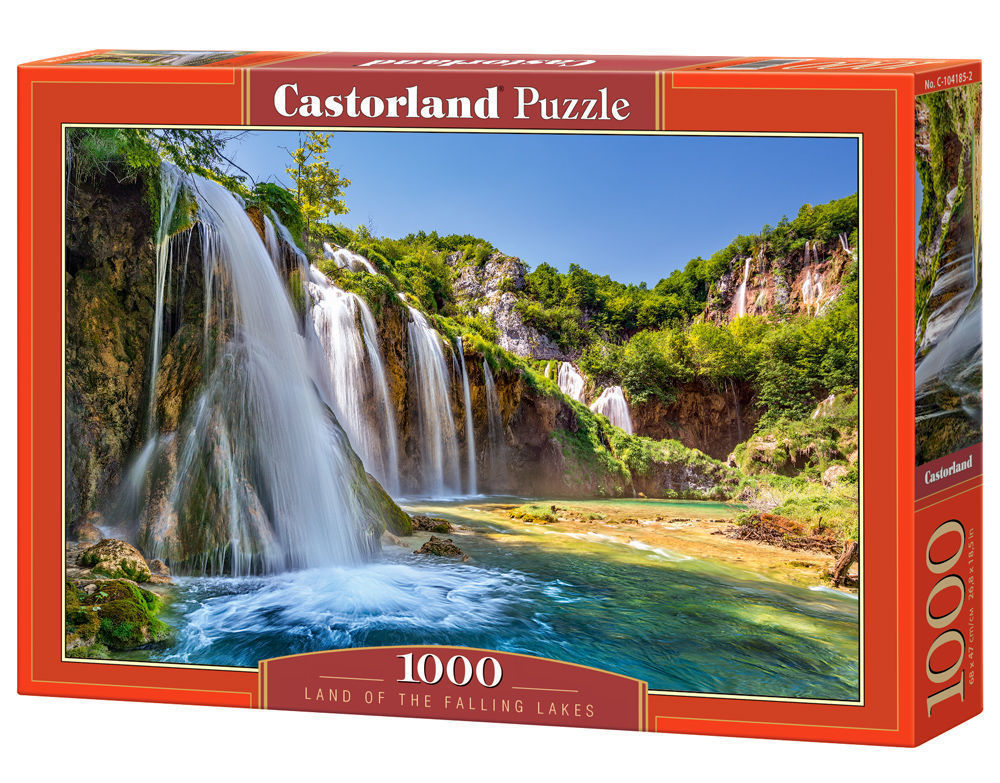 Land of the Falling Lakes,Puzzle 1000 Te