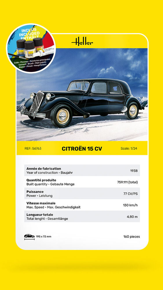 STARTER KIT Citroen 15 CV