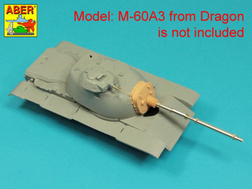 105 mm M-68 barrel with thermal shroud for  M60A3 Tank