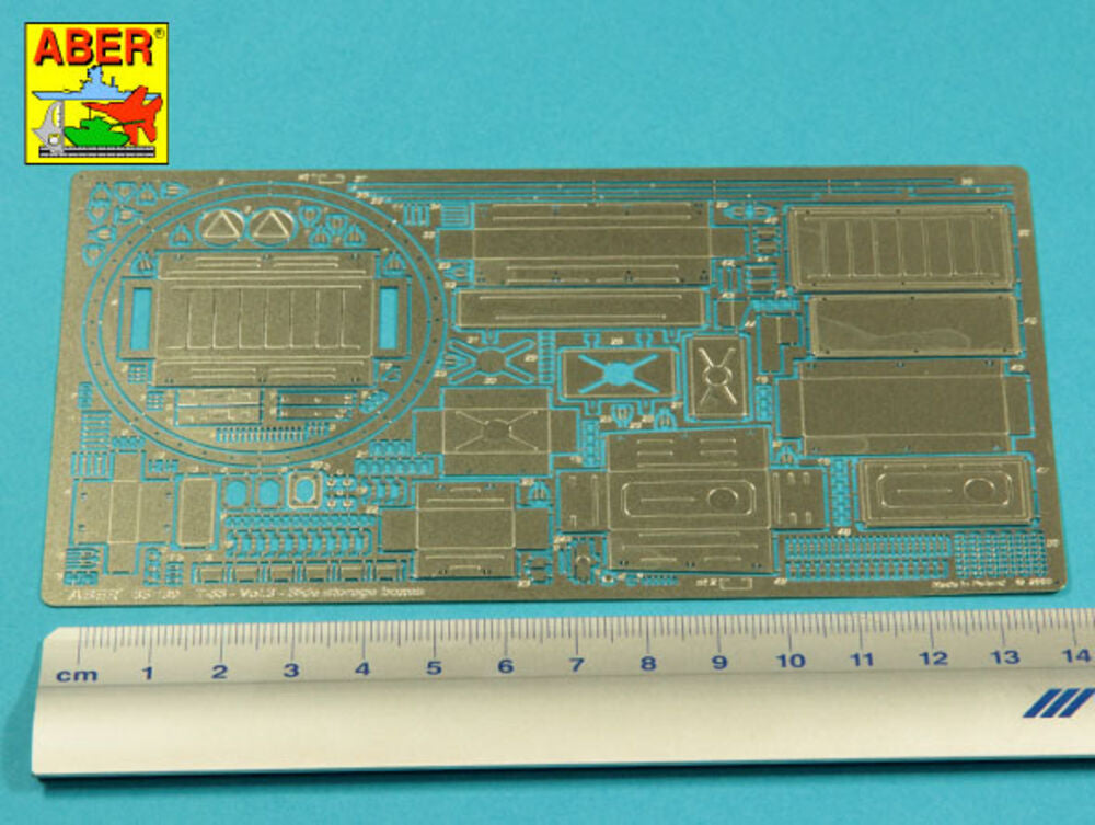 Russian Medium Tank T-55A vol.3 - additional set - Side storage boxes