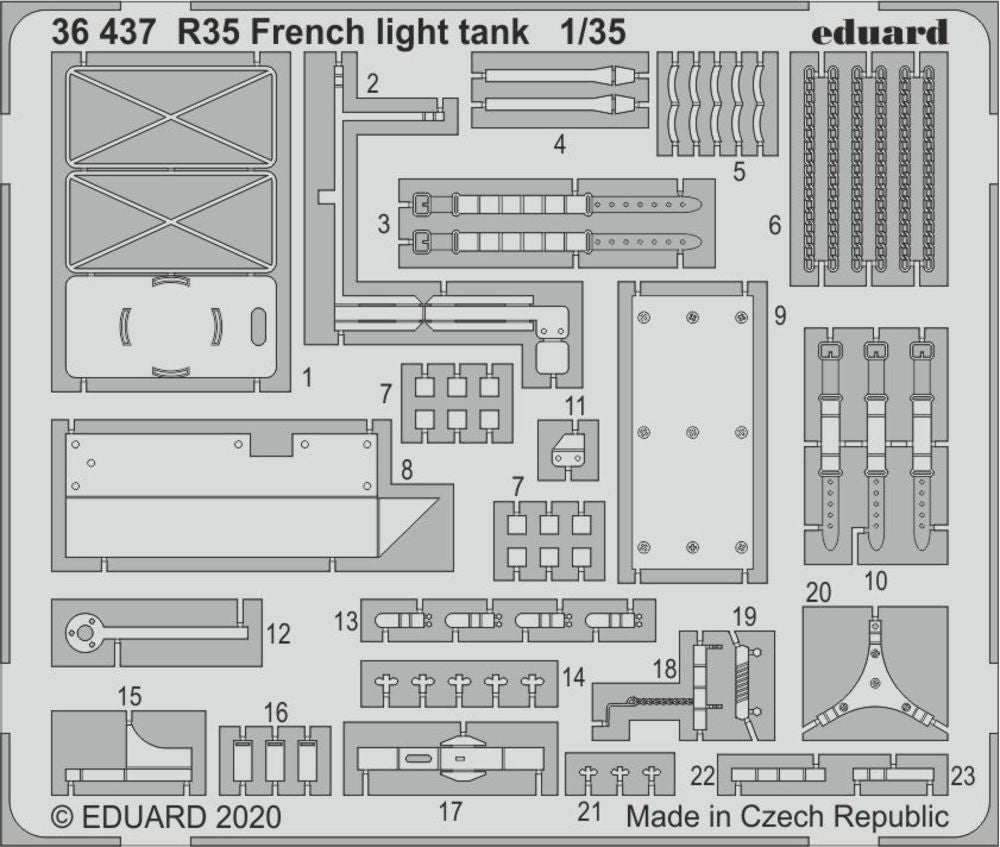 R35 French light tank for Tamiya