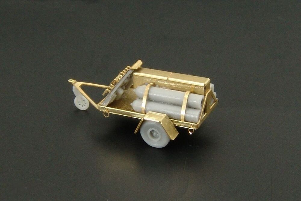 U S NAVY Oxygen cart (2pcs)