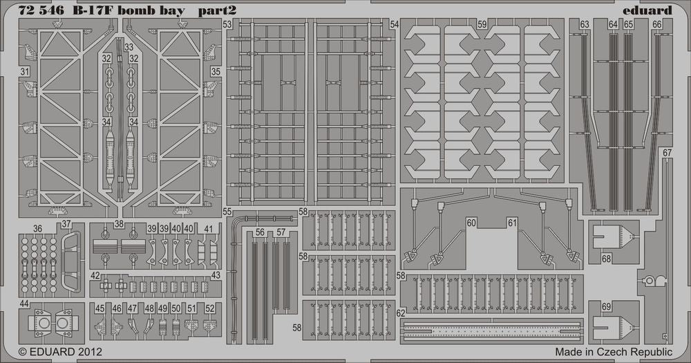 B-17F bomb bay for Revell