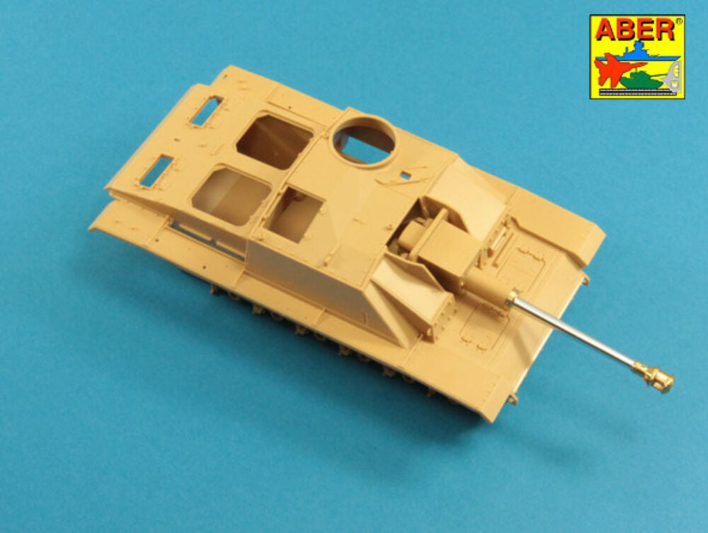 German StuK.40 L/48 7,5 cm Barrel with middle muzzle brake for Stug.III, Ausf G middle