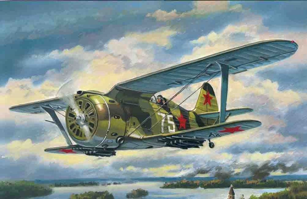 I-153 Chaika, WWII Soviet Biplane Fighter