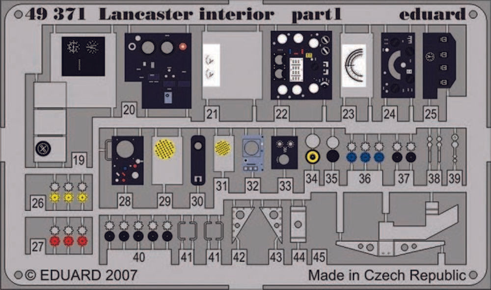 Lancaster interior f��r Tamiya Bausatz