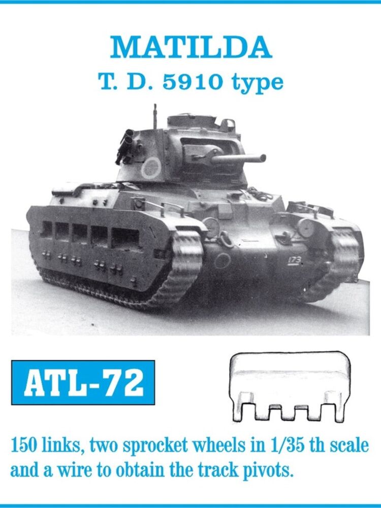 Tracks for Matilda T.D-5910 Type