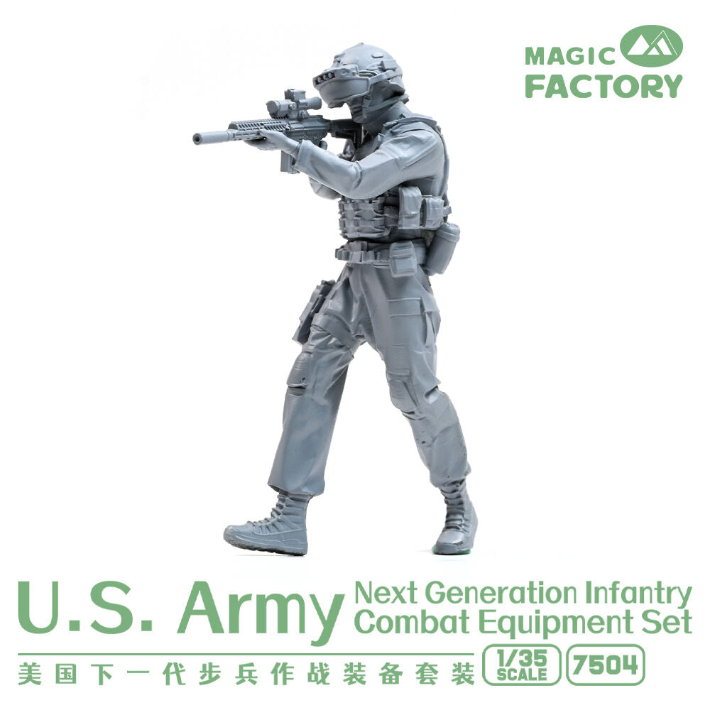 U.S.Army Next Generation Infantry Combat Equipment Resin Set