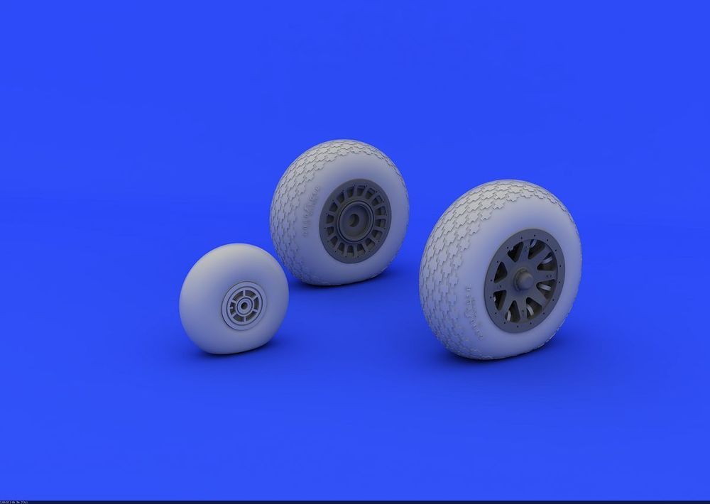 PBY-5A wheels for Revell